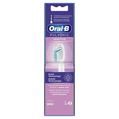 Imagen de Oral B Pulsonic Sensitive Cabezales para cepillo de dientes (2 unidades)
