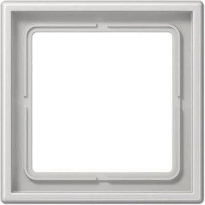Imagen de JUNG LS981LG Macro, Duroplástico, Resistente al Rayado, Brillante Gris Claro, Simple, 81 X 81mm
