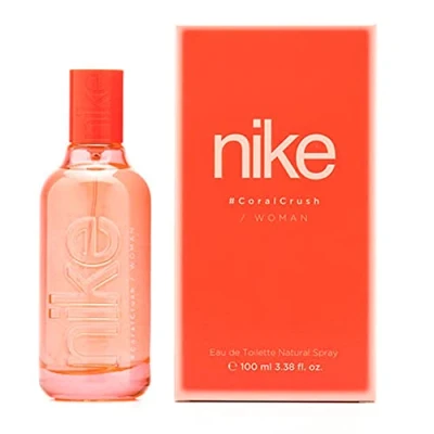 Imagen de NIKE Coral Crush, Colonia Mujer, 100 ml, Perfume Formato Spray, Eau de Toilette Natural y Femenina, Aroma Floral Afrutado, Fragancia Dulce, Intensa Larga Duración