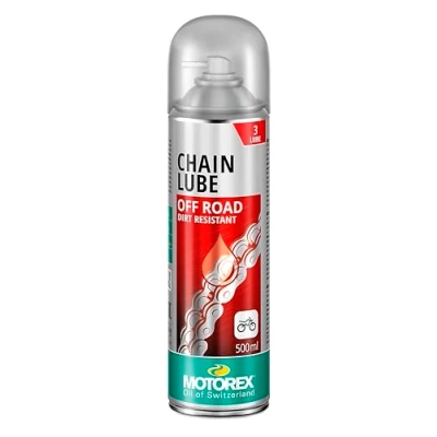 Imagen de MOTOREX Chainlube Off Road 7611197160854 aerosol para cadenas 500