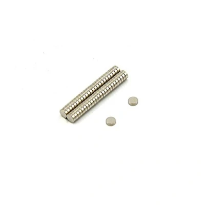 Imagen de N42 Magnet de Neodimio Para Artes, Manualidades, Fabricación Modelos, Bricolaje, Pasatiempos, Oficina Y Hogar 3mm Diámetro x 1mm Espesor 0.19kg Paquete 50