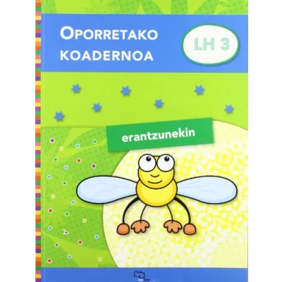 Imagen de Oporretako koadernoa 3 (erantzunekin) (Oporretako koadernoak) 9788497838849