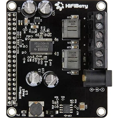 Imagen de HifiBerry Raspberry Pi® ampliacións Platine negro AMP2 B+, 2 B, Ra