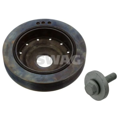 Imagen de SWAG 60 94 5179 Polea de cigüeñal 6PK 133,6 5 con tornillo, para RENAULT: LAGUNA 2, Scénic 1, MEGANE 1 Classic