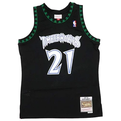 Imagen de Mitchell &amp; Ness Kevin Garnett #21 Minnesota Timberwolves NBA Swingman M
