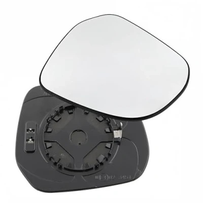 Imagen de MengZJ Cristal de Espejo para Suzuki Splash Retrovisor Lateral Puerta Izquierdo Derecho TéRmico con Placa Trasera 2008 2018,Right