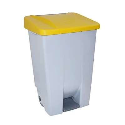 Imagen de Denox DEN048 Contenedor Selectivo 80 litros, Amarillo, 490x415x735 mm