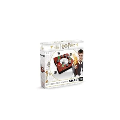 Imagen de Piatnik 7246 Smart 10 Juego Fans de Harry Potter, para casa y Viaje, 100 Preguntas, 1000 respuestas, Talla única, Color Mehrfarbig, (PIA07246)