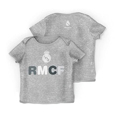 Imagen de smartketing RM Camiseta Bebe, Unisex Baby, Gris, One Size