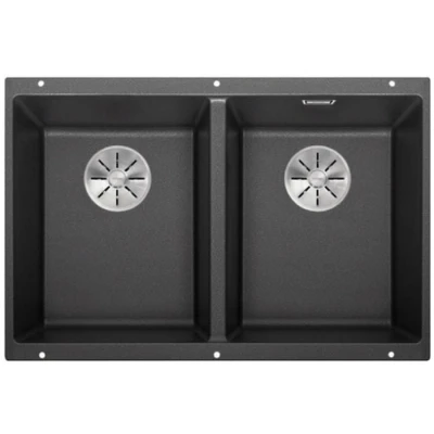 Imagen de Blanco SUBLINE 350/350 U 523 574 Fregadero Cocina, Gris Antracita, 350mm/350mm