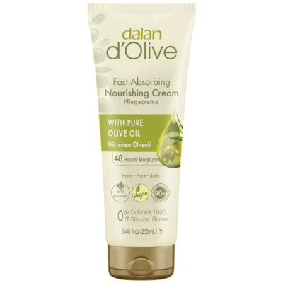 Imagen de Dalan d&#039;Olive Crema hidratante para manos y cuerpo (6 unidades, piel normal a seca, 250 ml)