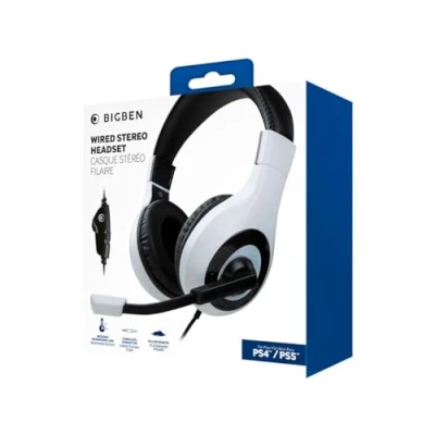 Imagen de Nacon Auriculares Gaming Estéreo con cable para PS5 y PS4 Blanco (PS5)