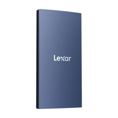 Imagen de Lexar ES3 SSD externo 1TB, USB3.2 Gen2 Portable SSD, PSSD hasta 1050MB/s de lectura, 1000MB/s escritura, disco compatible con iPhone Serie 15/Mac/PS5/XBOX (azul)