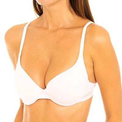 Imagen de Dim Sujetador Con Aros Relleno Invisifit x1, Mujer, Rosa, 85C