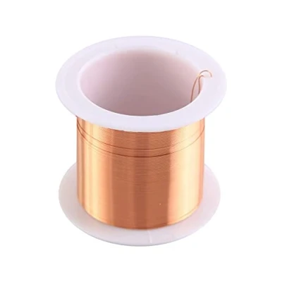 Imagen de alambre de cobre esmaltado, 0.3mm 20m bobina imán esmaltado resistencia a alta temperatura para generador motores