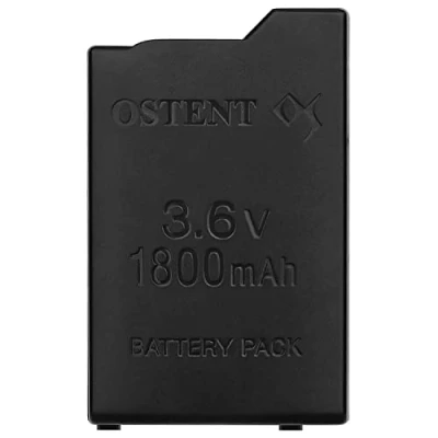 Imagen de OSTENT Alta Capacidad Calidad Real 1800mAh 3.6V Recargable Batería Paquete Reemplazo Lithium Ion Li Polymer para Sony PSP 1000 110 Consola