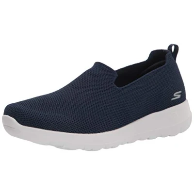 Imagen de Skechers womens Walking Sneaker, Navy/White, 8 Wide US