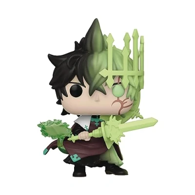 Imagen de Pop! Animation: Black Clover Yuno Spirit of Zephyr (Glow in The Dark) Figura de vinilo PX