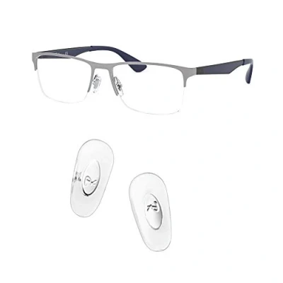 Imagen de Reemplazo Push in nasal pad 14 mm Repair Kit for ray ban rb6335 Glasses, extra lens CLOTH