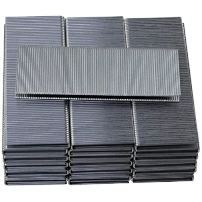 Imagen de AERZETIX C58787 Juego de 2500 grapas corona estrecha 35x5.7x1mm para grapadora clavadora neumática GA18 accesorio grapado tapicería muebles carpintería madera en acero