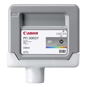 Imagen de Canon PFI 306GY cartucho de tinta gris (original)
