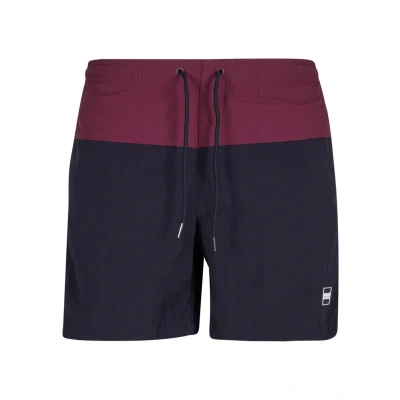 Imagen de Urban Classics Block Bañador, Hombre, Talla: Medium, Cherry black