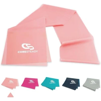 Imagen de Coresteady Gomas elásticas de musculación para Hombres y Mujeres Banda elástica Tonifica desarrolla Fuerza, flexibilidad Masa Muscular Incluye guía Ejercicios