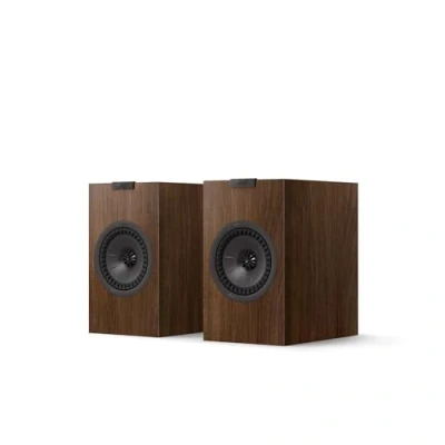 Imagen de KEF Q1 Meta Altavoces de sobremesa pasivos HiFi, Nogal Música Televisión y Home Cinema Gaming Reflector Graves bidireccional Transductor Uni Q 13 cm con Mat