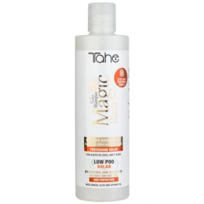 Imagen de Tahe Magic Rizos solar Champú hidratante Low poo, cabellos rizados y ondulados, 300 ml