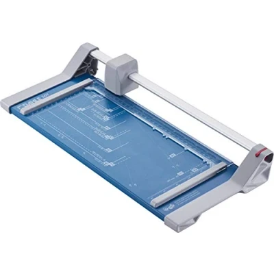 Imagen de Dahle 507 Craft Creative DIN A4 autoafilable guillotina cortadora de papel con presión automática, azul