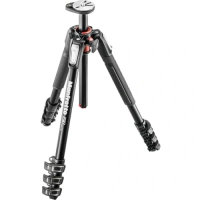Imagen de Manfrotto MT190XPRO4 tripode Trípode (2,1 kg, Aluminio, Negro)