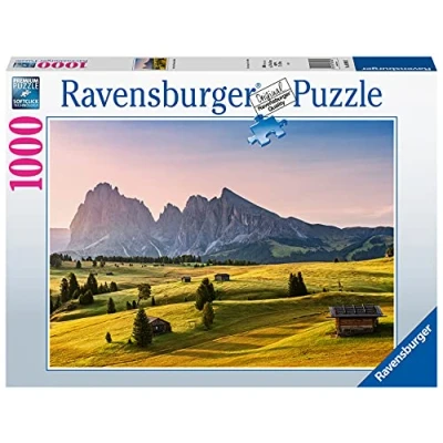 Imagen de Ravensburger Puzzle 1000 Piezas, Montañas Italianas, Colección Fotos y Paisajes, para Adultos, Rompecabezas [Exclusivo en Amazon]