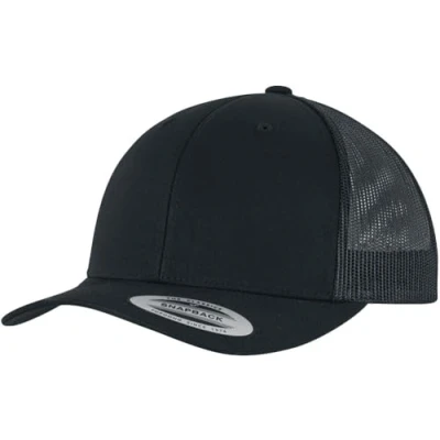 Imagen de Flexfit Retro Trucker Gorra, Hombre, Talla: One Size, Black