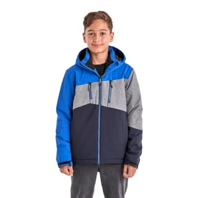 Imagen de Killtec Boy&#039;s Chaqueta outdoor/chaqueta funcional con capucha KOW 204 BYS JCKT, blue, 164, 38686 000