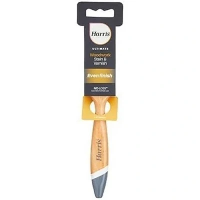 Imagen de Harris Ultimate Woodwork Stain &amp; Barniz sin pérdida Pincel de Pintura 1.5 Pulgadas