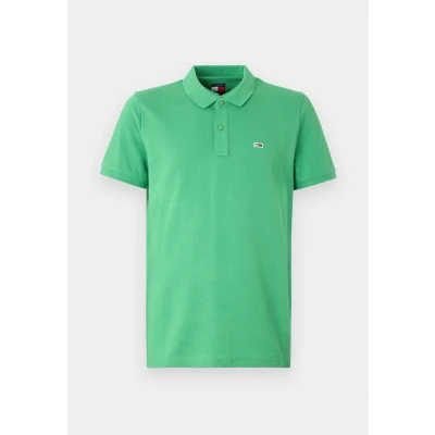 Imagen de Tommy Jeans SLIM Placket Polo, Hombre, Talla: 50, Coastal green
