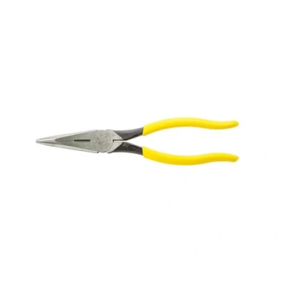 Imagen de Klein Tools D2038 Cortador lateral de nariz larga (0 V, 221 mm), color azul y plateado