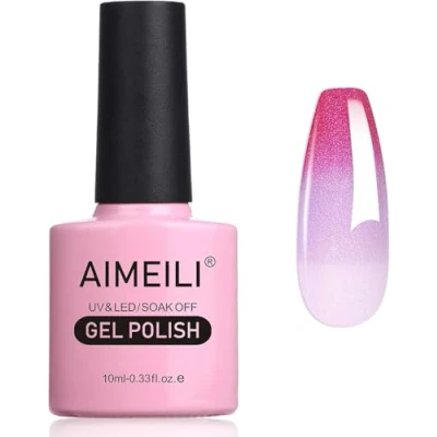Imagen de AIMEILI Chameleon Gel Esmalte de Uñas, Brillante Soak Off UV/LED para Salón Uñas DIY Home, Fácil Aplicar 10ml 002