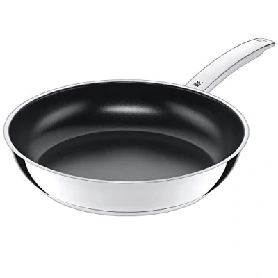 Imagen de WMF Durado Sartén 28 cm Diámetro con Antiadherente Cerámico, de Acero Inoxidable Cromargan, Apto para Horno