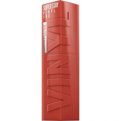 Imagen de Maybelline New York Superstay Vinyl Ink, Pintalabios Efecto Vinilo, Vinilo Fijo, Larga Duración, Tono 125 Keen