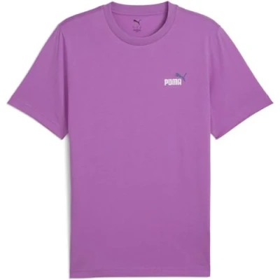 Imagen de Puma Color Small LOGO TEE Camiseta básica, Hombre, Talla: Medium, Wild berry