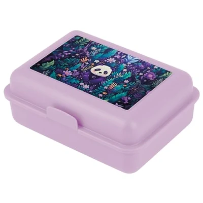 Imagen de Baagl fiambrera infantil para la escuela, niñas, niños, guardería, fiambrera, (Jungle Panda)