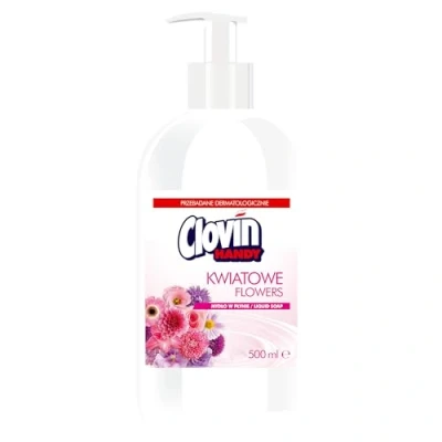 Imagen de Handy Eco jabón de manos líquido aroma a flores 500 ml
