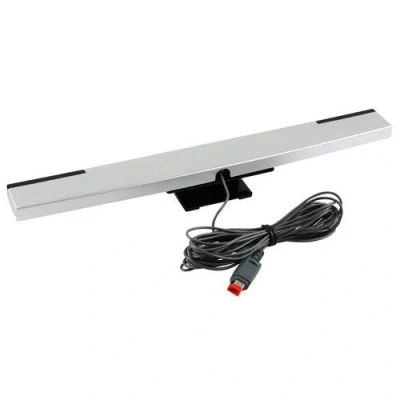 Imagen de OSTENT Receptor de barra con sensor rayos infrarrojos cable compatible para el videojuego la consola Nintendo Wii