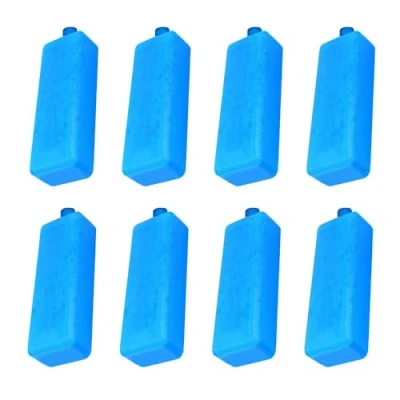 Imagen de Bloques Refrigerantes, 350ml Acumuladores de Frio para Nevera Portatil, Paquete Hielo Lonchera, Bolsas Reutilizables Bolsa Isotérmica Viajar Enfriador Aire Picnics Camping