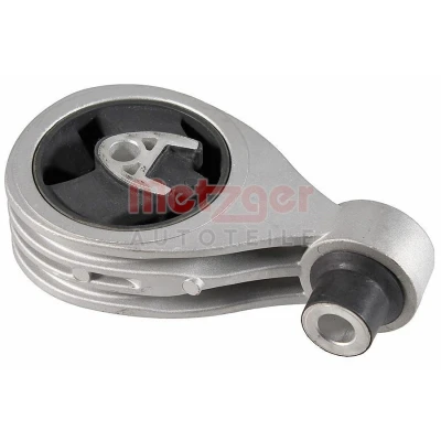 Imagen de METZGER 8054277 Soporte de motor Atrás izquierda, debajo Rodamiento caucho metal NISSAN: Qashqai / Qashqai+2 I, I Van