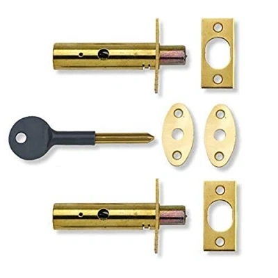 Imagen de Yale Locks YALP2PM444PB Cerradura de Seguridad, latón, Pack 2