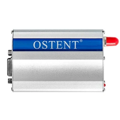 Imagen de OSTENT Módem gsm GPRS con Módulo Wavecom Q2403A COM/RS232/Puerto Serie Comandos AT SMS MMS Llamada de Voz Enchufe EU Adaptador Corriente