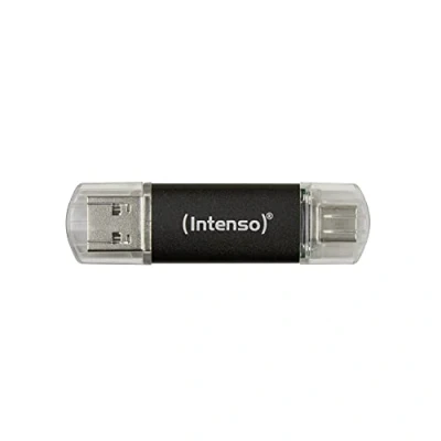Imagen de Intenso Twist Line Memoria USB Doble (512 GB, 3.2 Gen 1x1, C y A, 70 MB/s, Color Antracita)