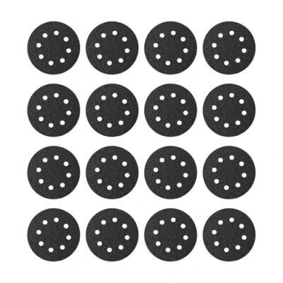 Imagen de FEIN 16 Hojas de lija grano 240, Ø115 mm,Unid./Paq.16 unid., Universal para usar prácticamente en todos los materiales, perforados,para el uso con y sin aspiración polvo,fijación rápida por Strap.